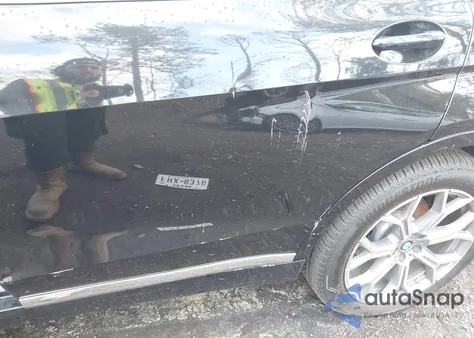 2020 BMW X7 xDrive40I z USA, uszkodzony, nr VIN 5UXCW2C08L9A02096